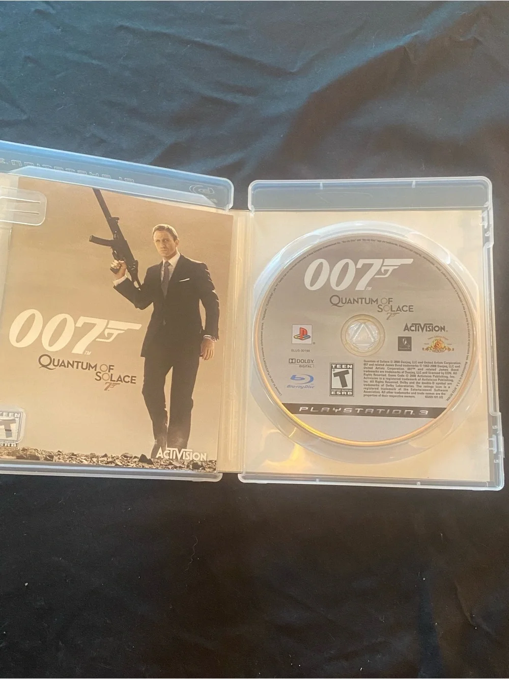 007: Quantum of Solace (PS3) Activision - Beige Cover